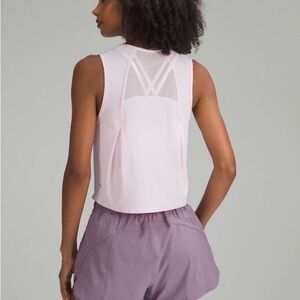 LULULEMON- Sculpt Cropped Tank Top Meadowsweet Pink Size 10